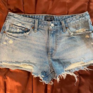 Abercrombie & Fitch low-rise denim short